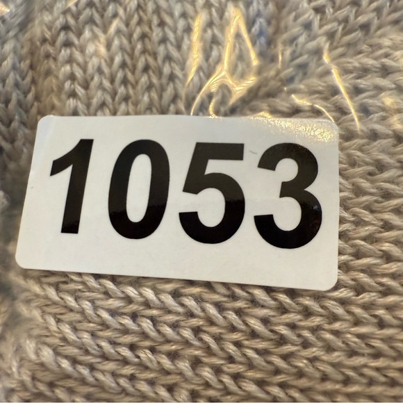 J Jill Love Linen Cardigan Women’s Med Sweater Beige Neutral Pockets Coastal - Picture 7 of 8